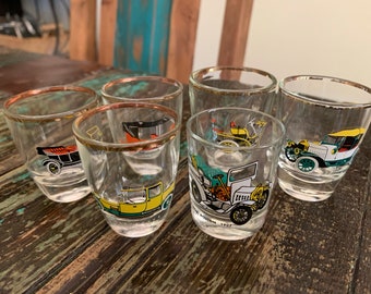 Vintage Car Glasses Etsy
