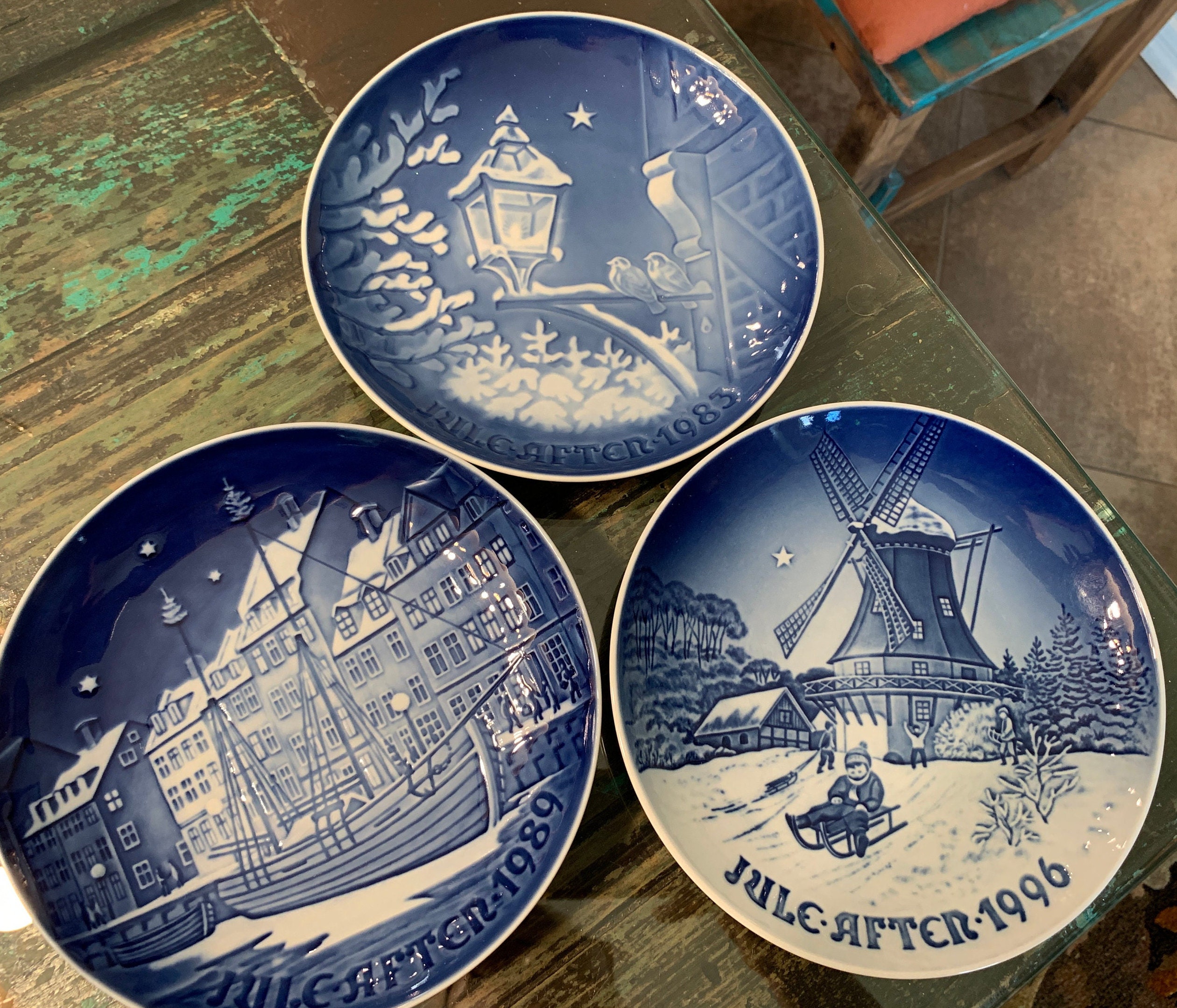 B&g Christmas Plates - Etsy