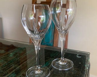 Gorham Trinity Wine Glasses/Water Goblets/Trinity by Gorham Crystal/Price Per Glass