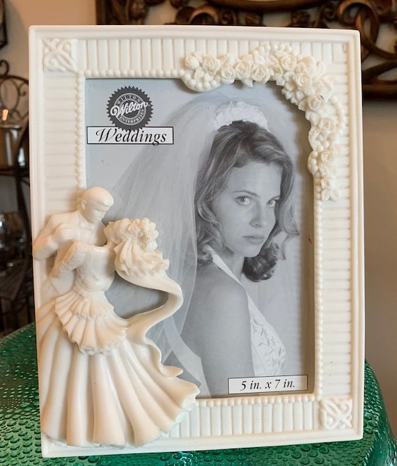 Vintage Wilton Wedding Picture Frame Etsy