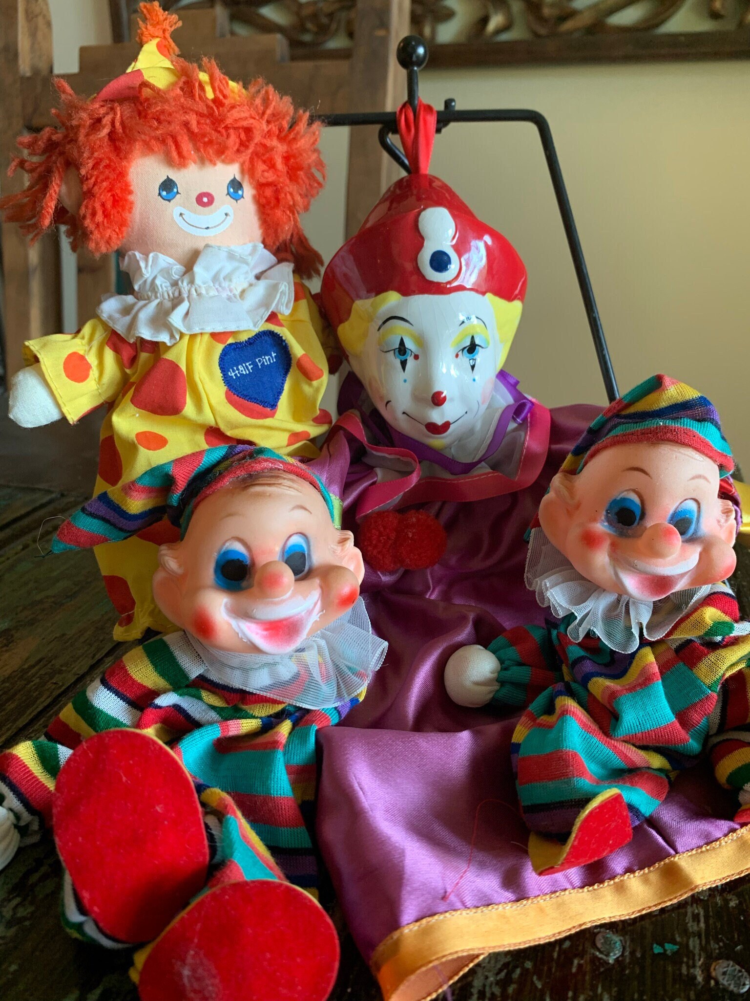 rushton clown doll