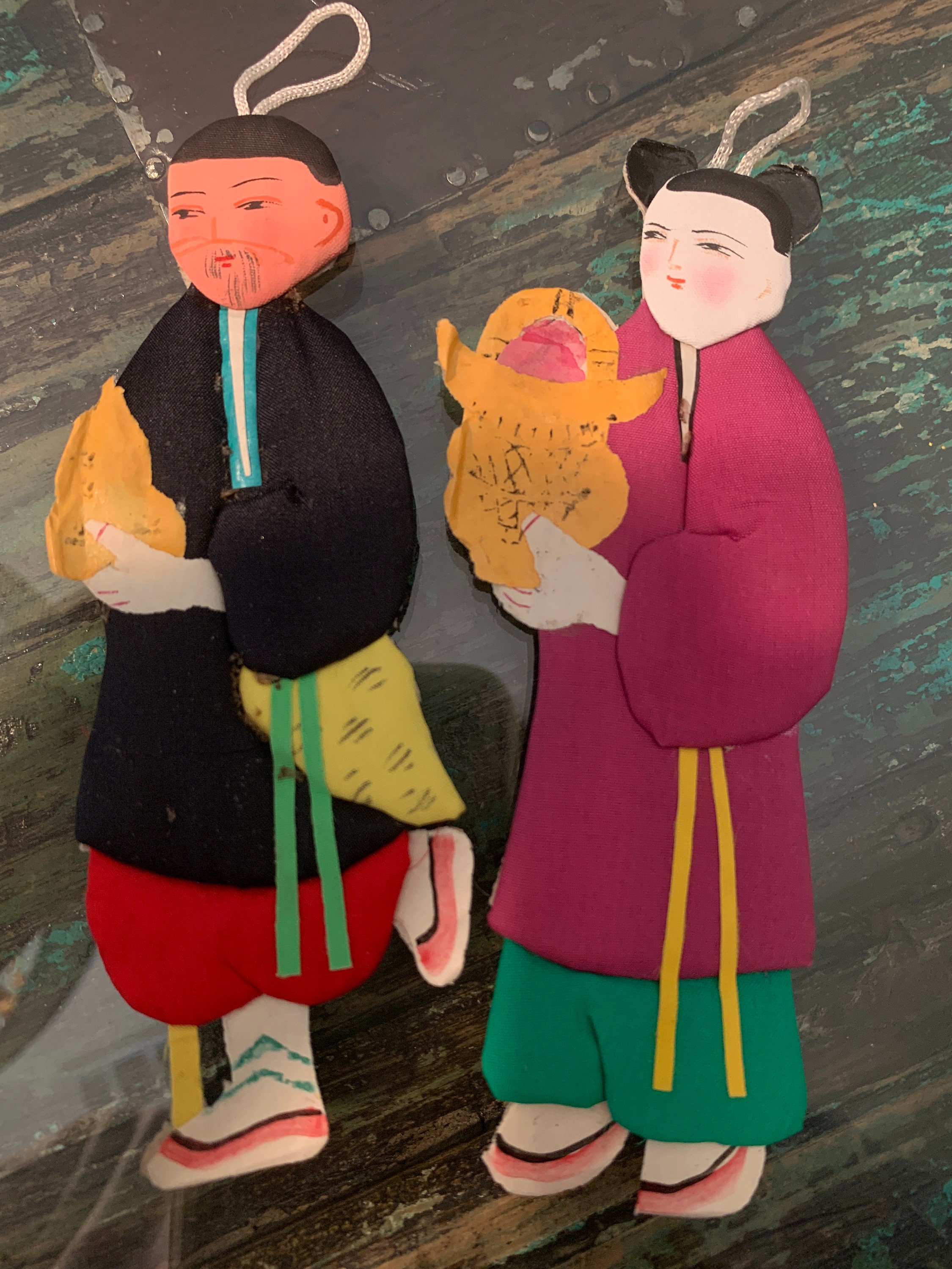 Chinese Handcrafted Paper Dolls/chinese Folk Art/immortals