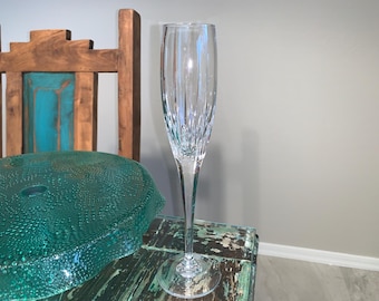Mikasa Artic Lights Champagne Glass/Toasting Mikasa Glass Stemware/Each Sold Separately