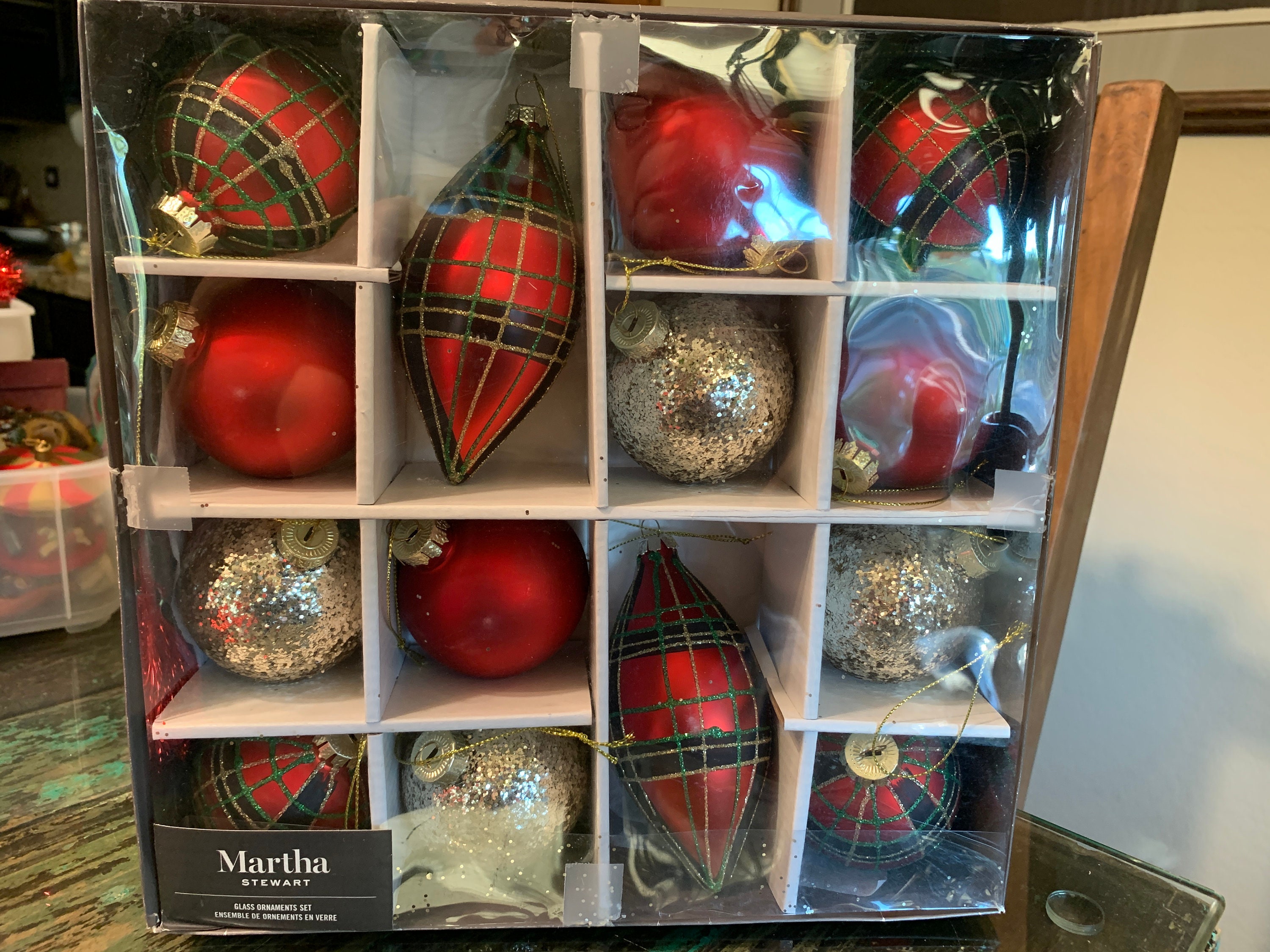 Martha Stewart Plaid Christmas Collection 