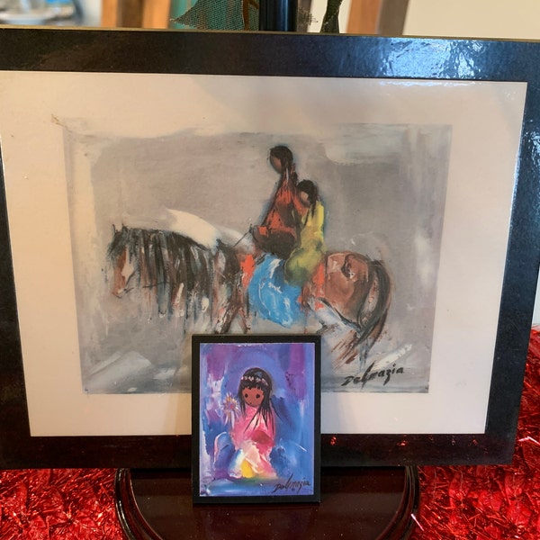 Ted DeGrazia Laminated Print with Magnet