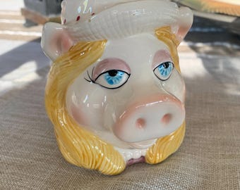 Sigma Taste Setter Muppet Miss Piggy Mug/Miss Piggy, 1970s Muppet Show coffee mug by Sigma