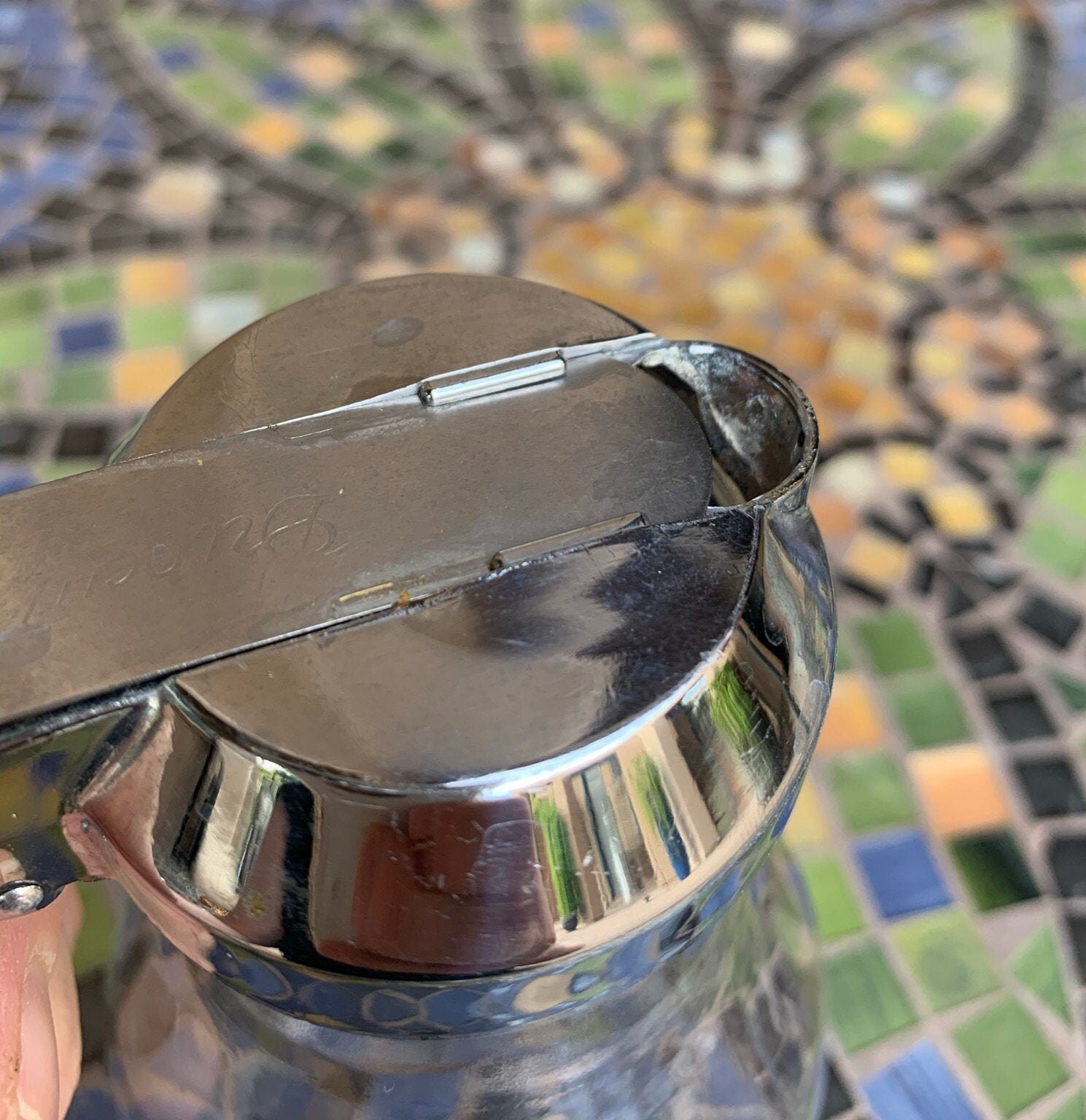 Dripcut Syrup Sugar Dispenser/yellow Bakelite Handle Etsy