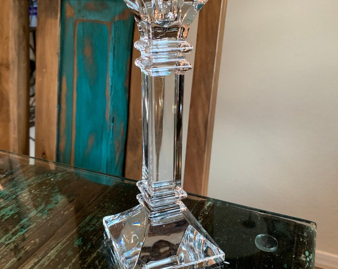 Beautiful Marquis by Waterford Crystal Candlestick/ Treviso Collection