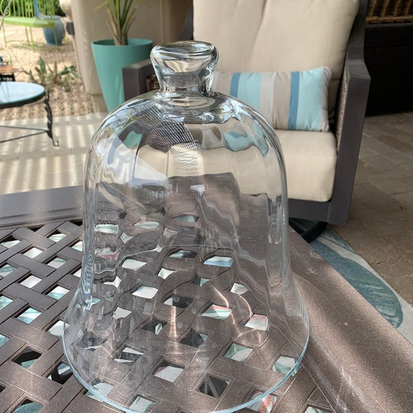 Glass Cloche Bell Jar/Cloche Glass Dome/Terrarium Bell Jar