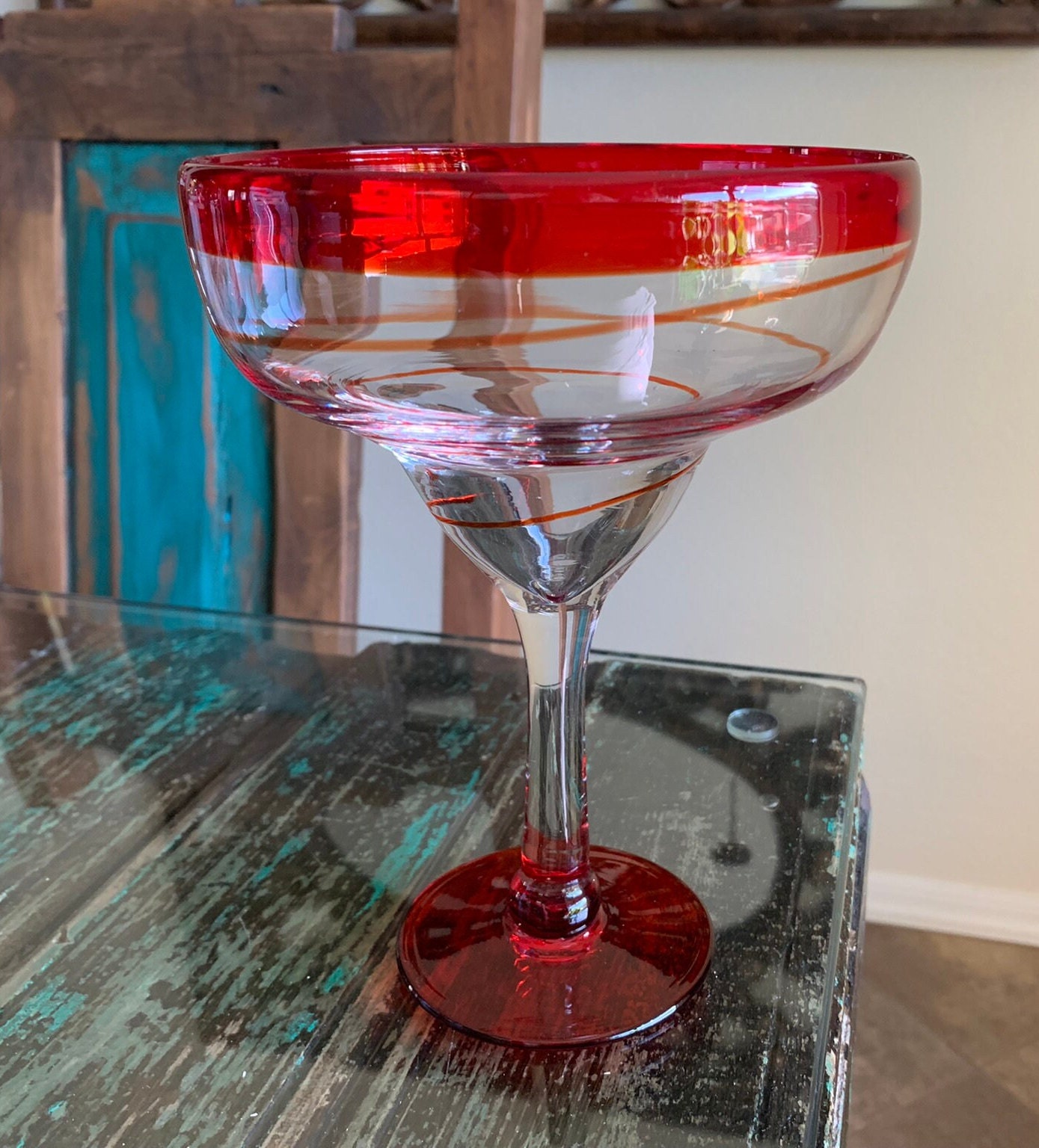 Martini Glass, Insulated Stainless Steel Margarita Glass with Lid