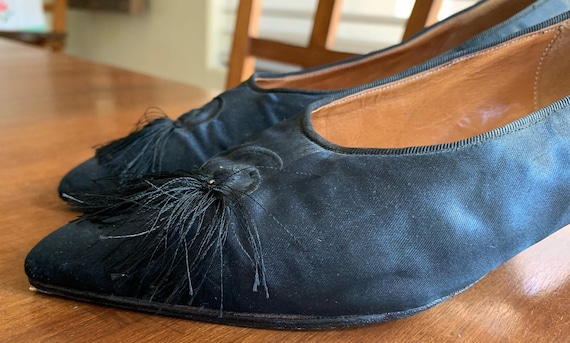 Vintage Emma Hope Satin Pumps/ Shoemaker Emma Hope Shoes - Etsy