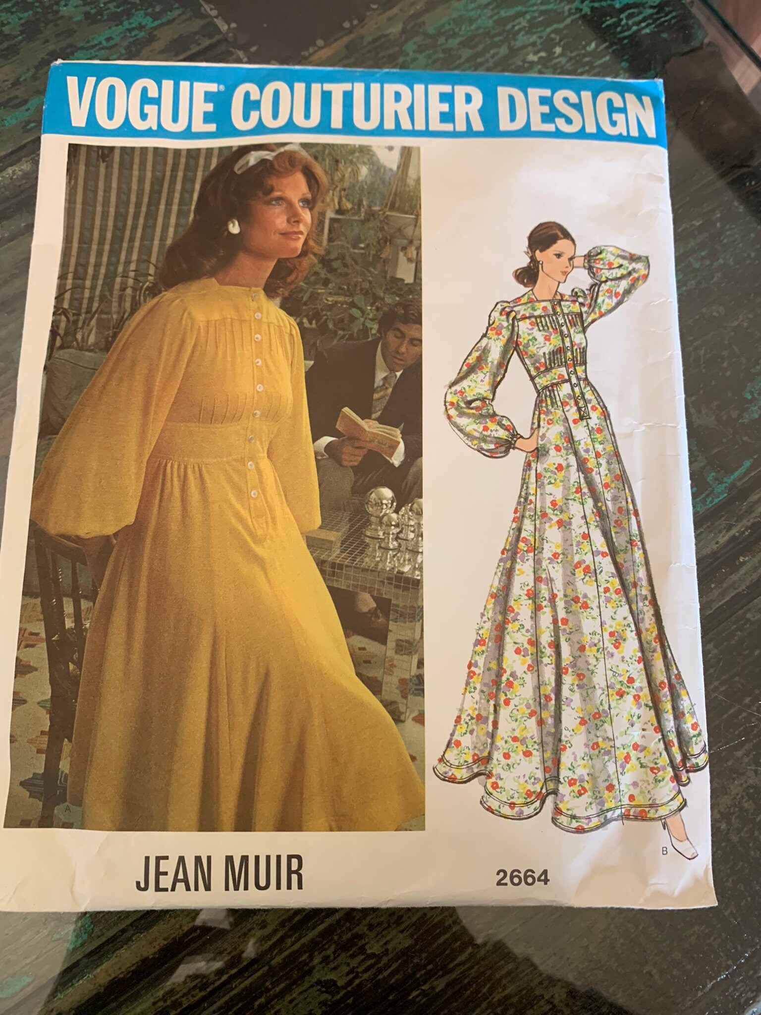 Vogue Couturier Designs/,galitzine,jean Muir Sewing Patterns/ Vintage ...