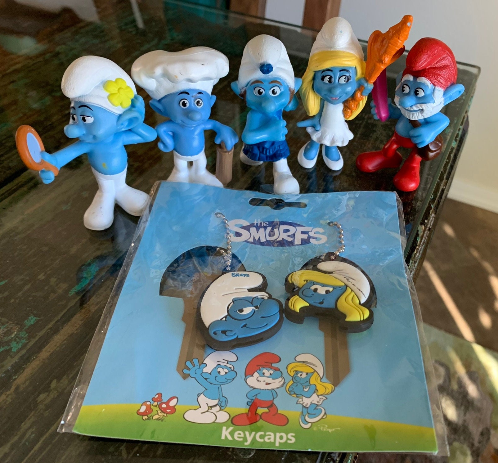 Smurf Figures Smurf Tower Gargamel Smurfette Smurfs Toys McDonalds