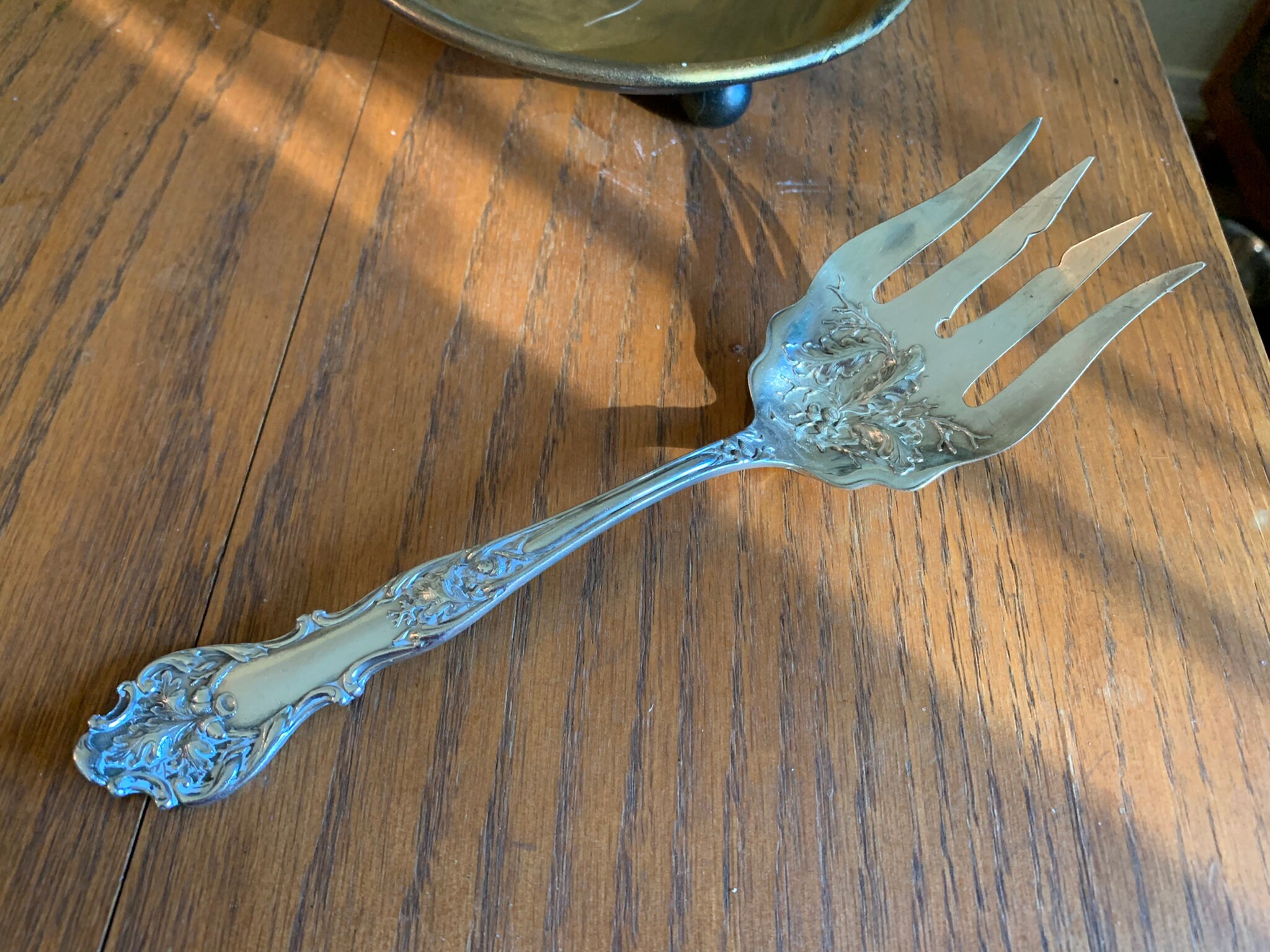 Charter Oak 1847 Rogers Bros/ Fish Serving Fork/international