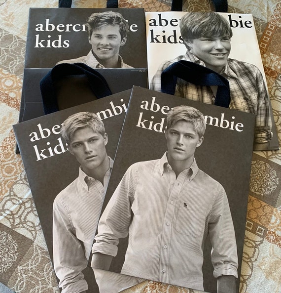 Abercrombie & Fitch Retail Vintage Paper Shopping 