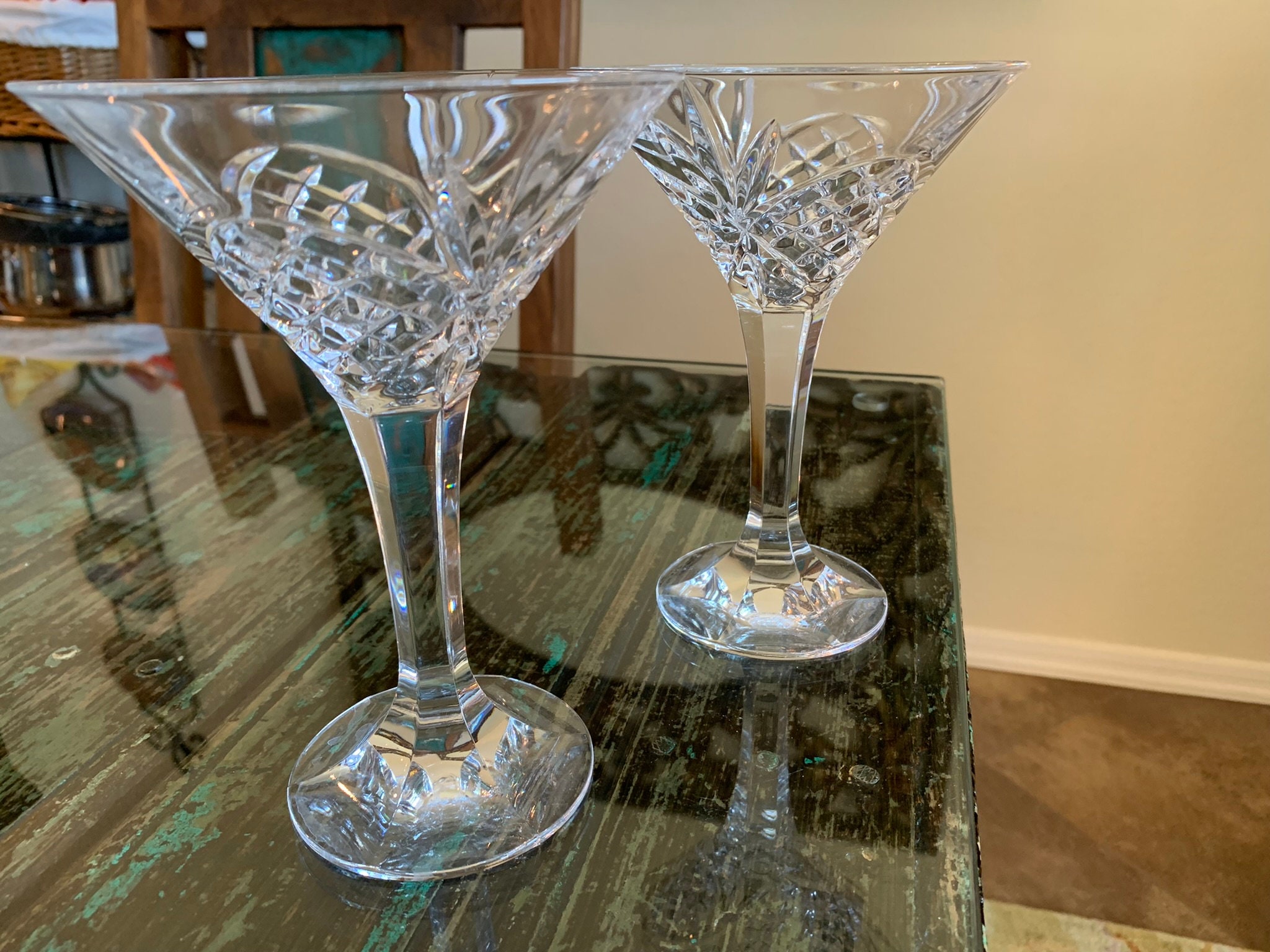 2 Martini Glasses by Godinger/dublin Martini Glass 