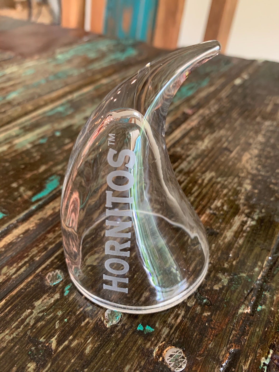 Hornitos Tequila Horns Up Clear Devil Horn /Etched Shot Etsy