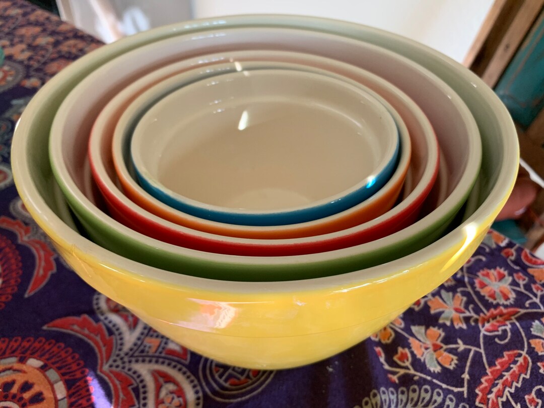 Crate & Barrel Addison Nesting Bowls Etsy