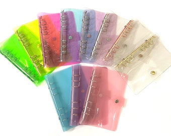 A6 [Personal] Translucent Personalised Budget Binder | Cash Budgeting System | Cash Envelopes | Cash Wallets | Budget Planner | Cash Wallet