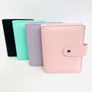 A7 [Pocket] PU Personalisierte Budget Binder | Cash Budgeting System | Geldumschläge | Haushaltsplaner | Geldbörse | Spar Challenge