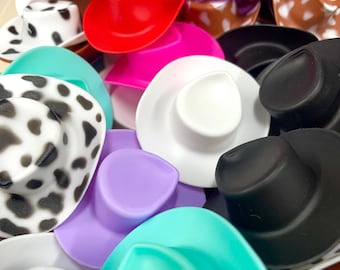 Miniature Cowboy Hats  3 Count- Discontinued