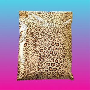 Leopard Poly Mailers