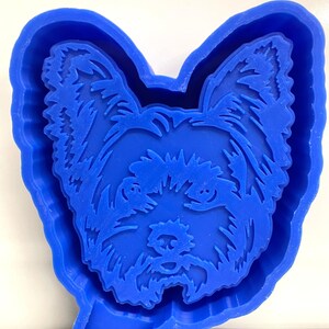 Yorkie Dog Silicone Freshie Mold
