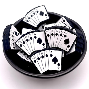 Royal Flush-kaarten brandpuntkralen