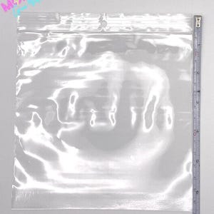 吊り下げ穴付き透明ポリ製品バッグ