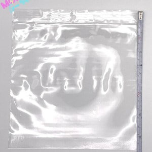 Clear Poly Product Bags With Hang Hole