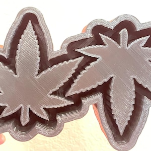 Marijuana/Weed Leaf Vent Clip Mold