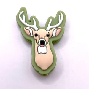 Buck / Hirsch Fokalperle Green