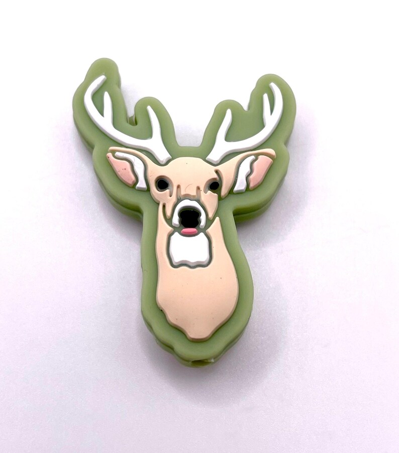 Buck / Hirsch Fokalperle Green