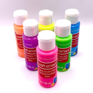 Craft Smart Neon Matte Acrylfarbe