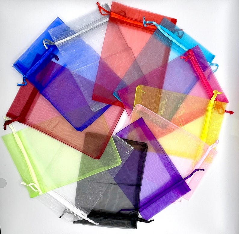 Sachet Bags - Mixed Colors - 12 Ct - Etsy