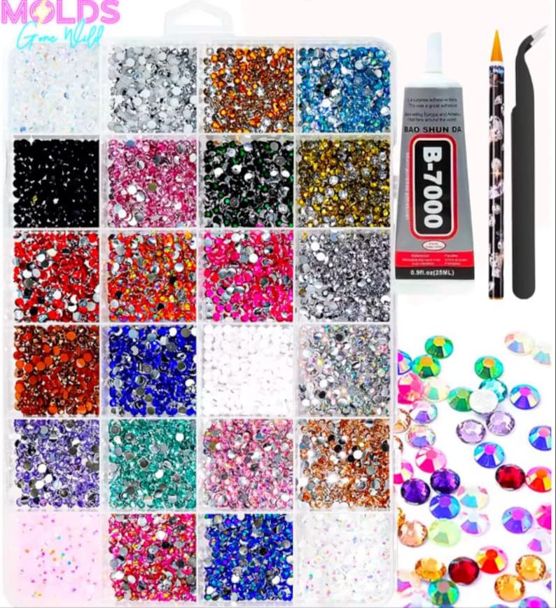 Rhinestone Gem Kit Bold Rhinestone Kit
