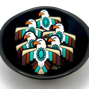 Concho Thunderbird Focal Bead