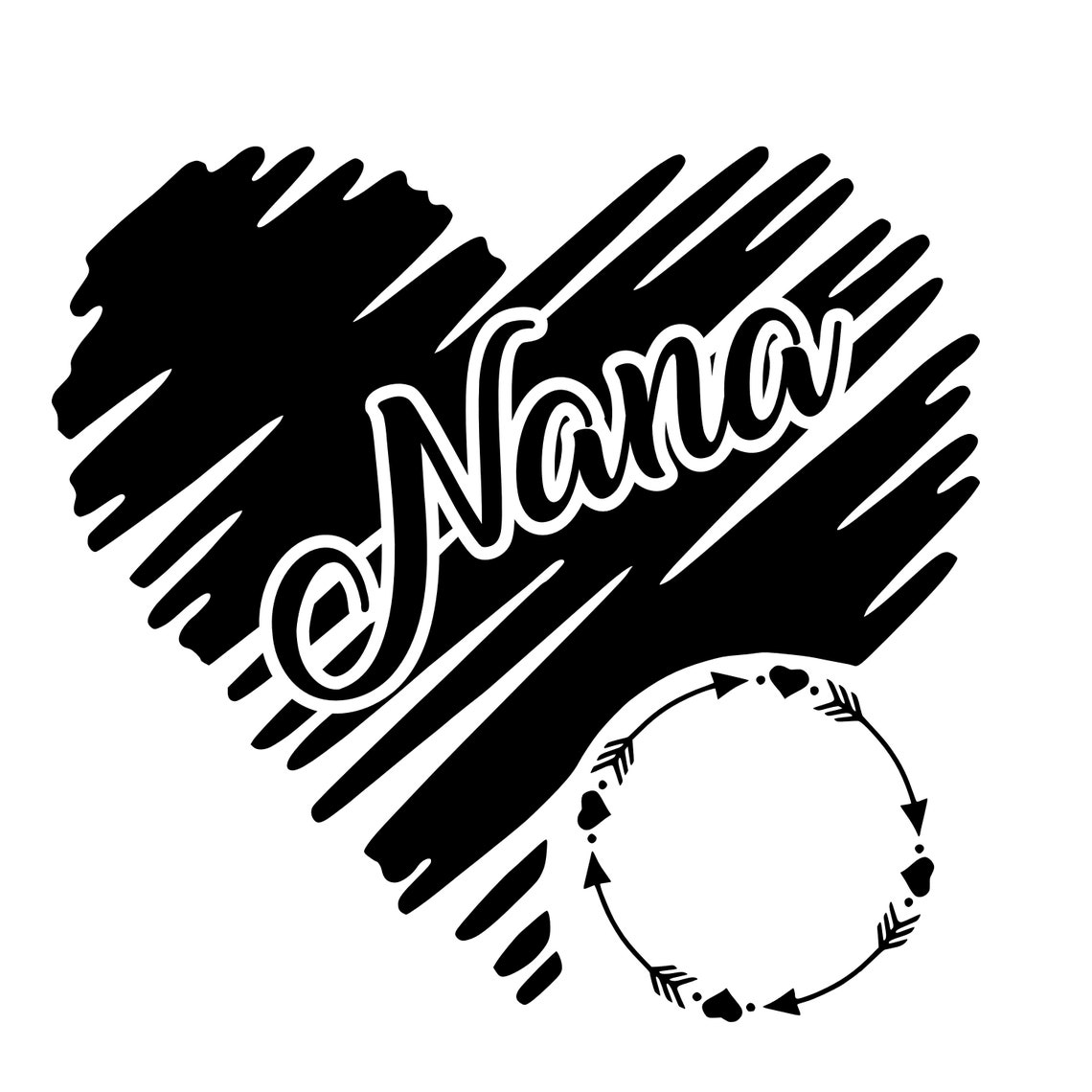 Free Free Heart Nana Svg 539 SVG PNG EPS DXF File
