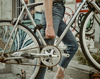 Transparent Single Speed/fixie Bicycle Handle