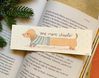 Dachshund Bookmark for book and dog lovers | Book gift, perro salchicha