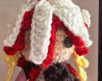 Scar Wuthering Waves Crochet Plushie (small)