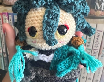 Handmade Wuthering Waves Jiyan Crochet Plushie Doll