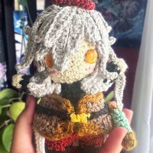 Very Detailed 6in Honkai Star Rail Jing Yuan Crochet Amigurumi Handmade Plushie