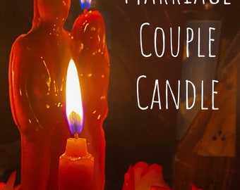 Marriage figure  spell candle