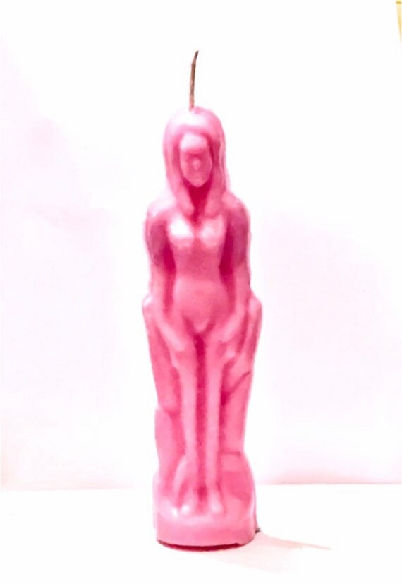 Female Figure Candle Spell Candle Ritual Candle Spell Etsy