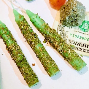 Money spell candle (4), Fixed candles, best money spell candles, hoodoo,spell Kit, spell candle, witch, witchcraft