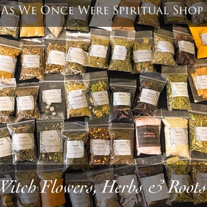 Herbs,Herbs for Witchcraft, Herb Starter Kit, Herb lot ,herbs for spell casting