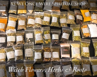 Herbs,Herbs for Witchcraft, Herb Starter Kit, Herb lot ,herbs for spell casting