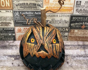 Creep Baby Studio™- Putrid Pumpkins™ -  Tim Burton style - LIMITED EDITION (25) -  Halloween Decoration - Halloween Collectible