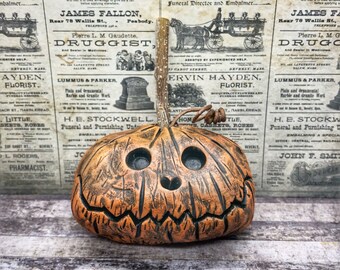 Creep Baby Studio™ - Putrid Pumpkins™ Tim Burton style - Halloween Horror art - Halloween Decoration - Halloween Collectible